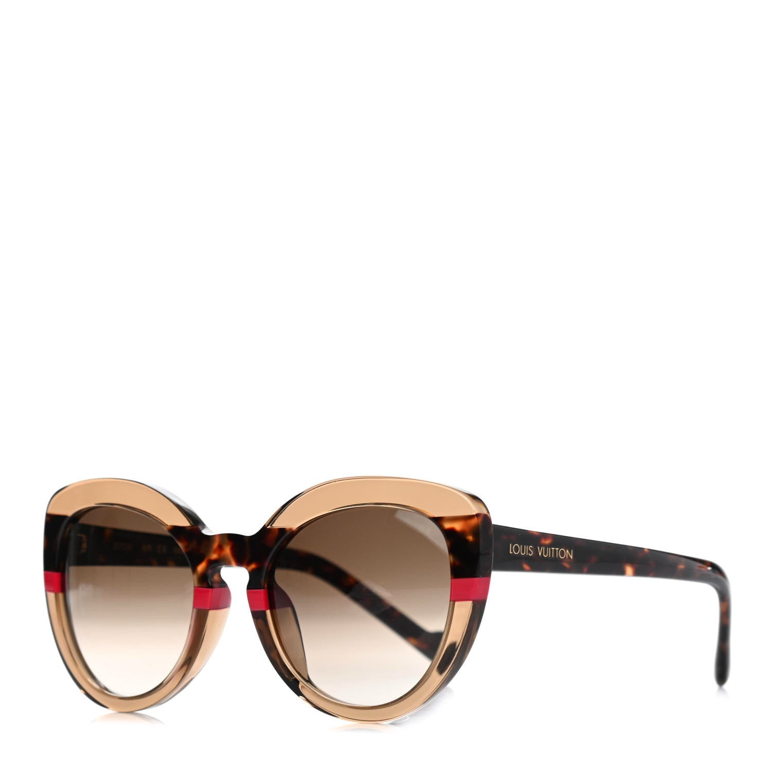 Louis Vuitton Peony Sunglasses Z0723E Cherry 1 of 4