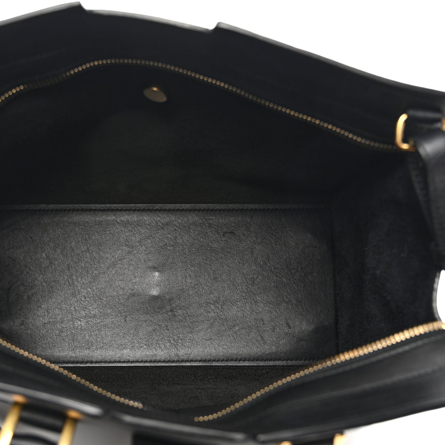 Calfskin Small Classic Y Cabas Black