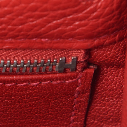 Hermes Taurillon Clemence Kelly Retourne 32 Rouge Casaque 20 of 32