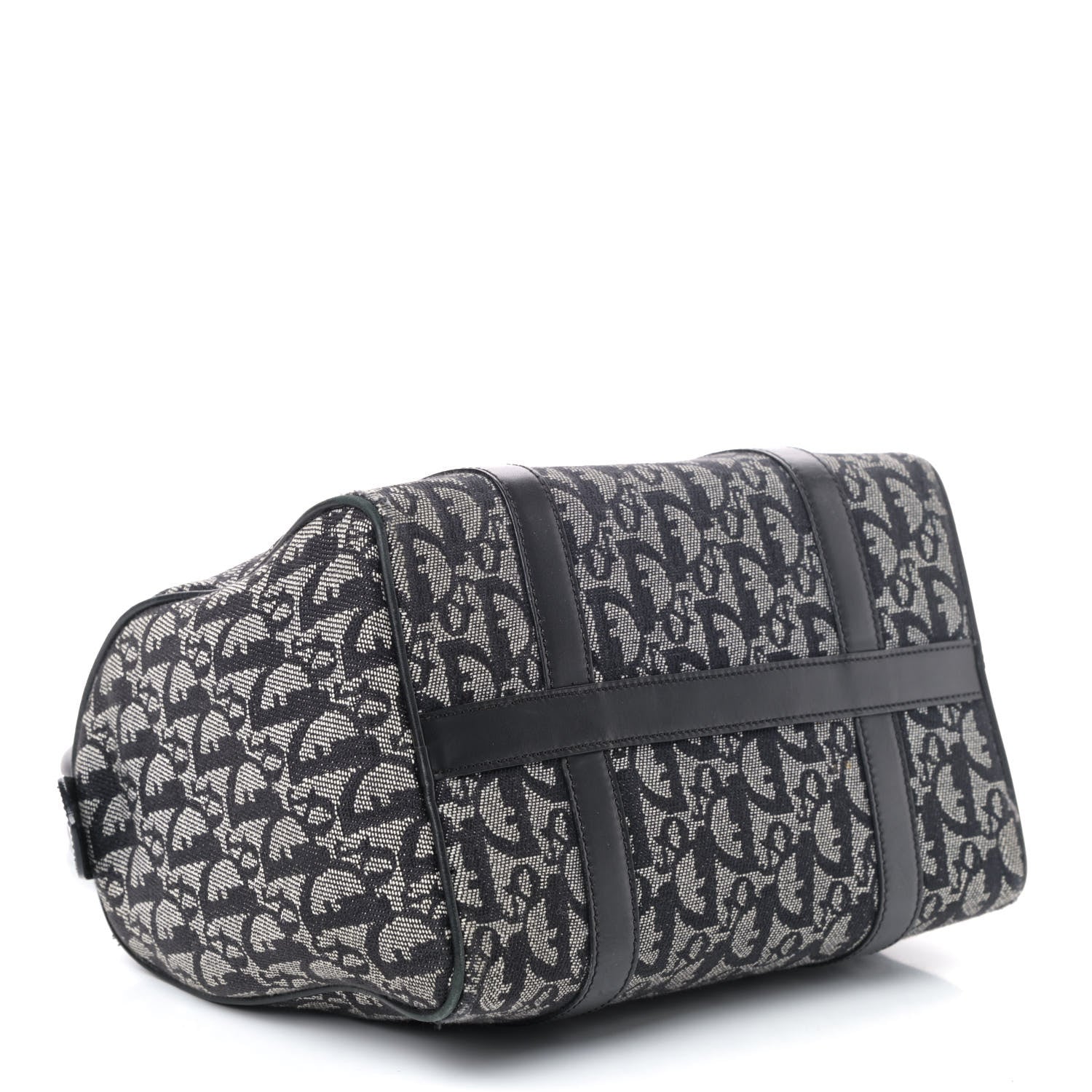 Christian Dior Monogram Boston Black 3 of 4