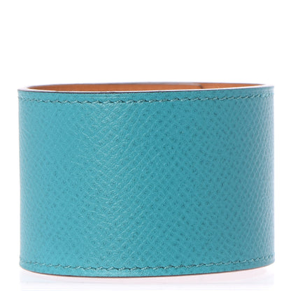 Hermes Epsom Curiosite Bracelet S Bleu Paon 3 of 7