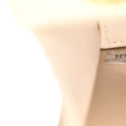 Chanel Caviar Stitch Medium Single Flap Beige Clair 8 of 15