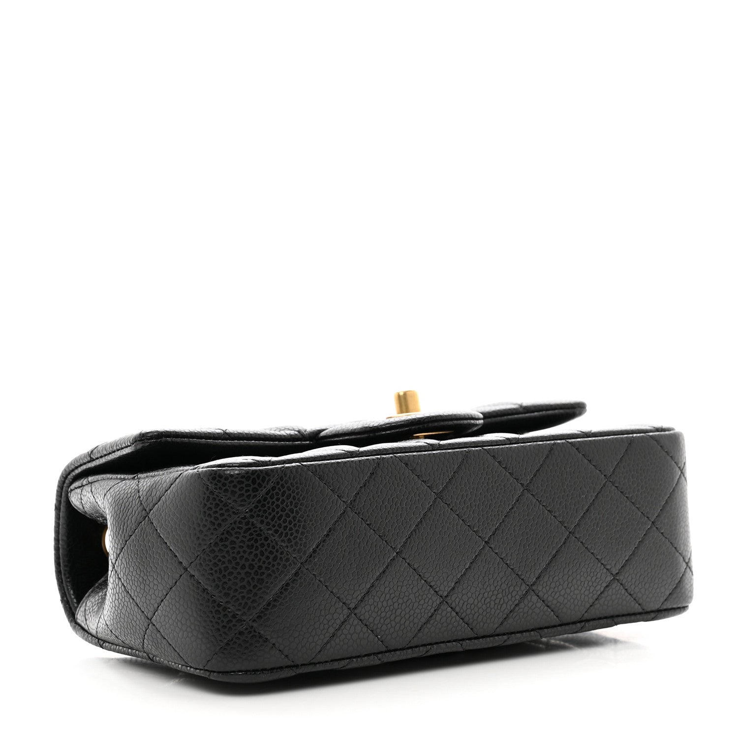 Chanel Caviar Quilted Mini Rectangular Flap Black 4 of 12