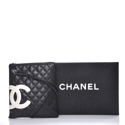 Chanel Calfskin Cambon Flat Messenger Black 13 of 13