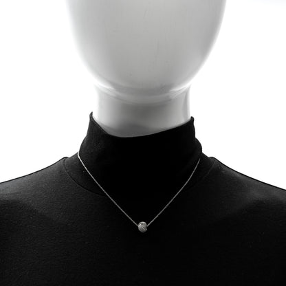 Tiffany Sterling Silver Twist Knot Pendant Necklace 3 of 4