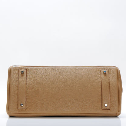 Hermes Taurillon Clemence JPG Birkin 42 Biscuit 6 of 29
