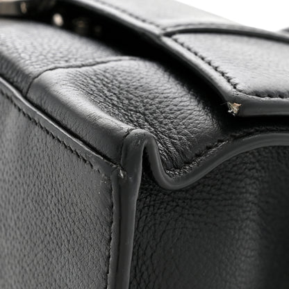 Balenciaga Grained Calfskin Small Hourglass Top Handle Bag Black 15 of 15