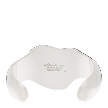 Tiffany Sterling Silver Elsa Peretti Full Heart Cuff Bracelet 2 of 4