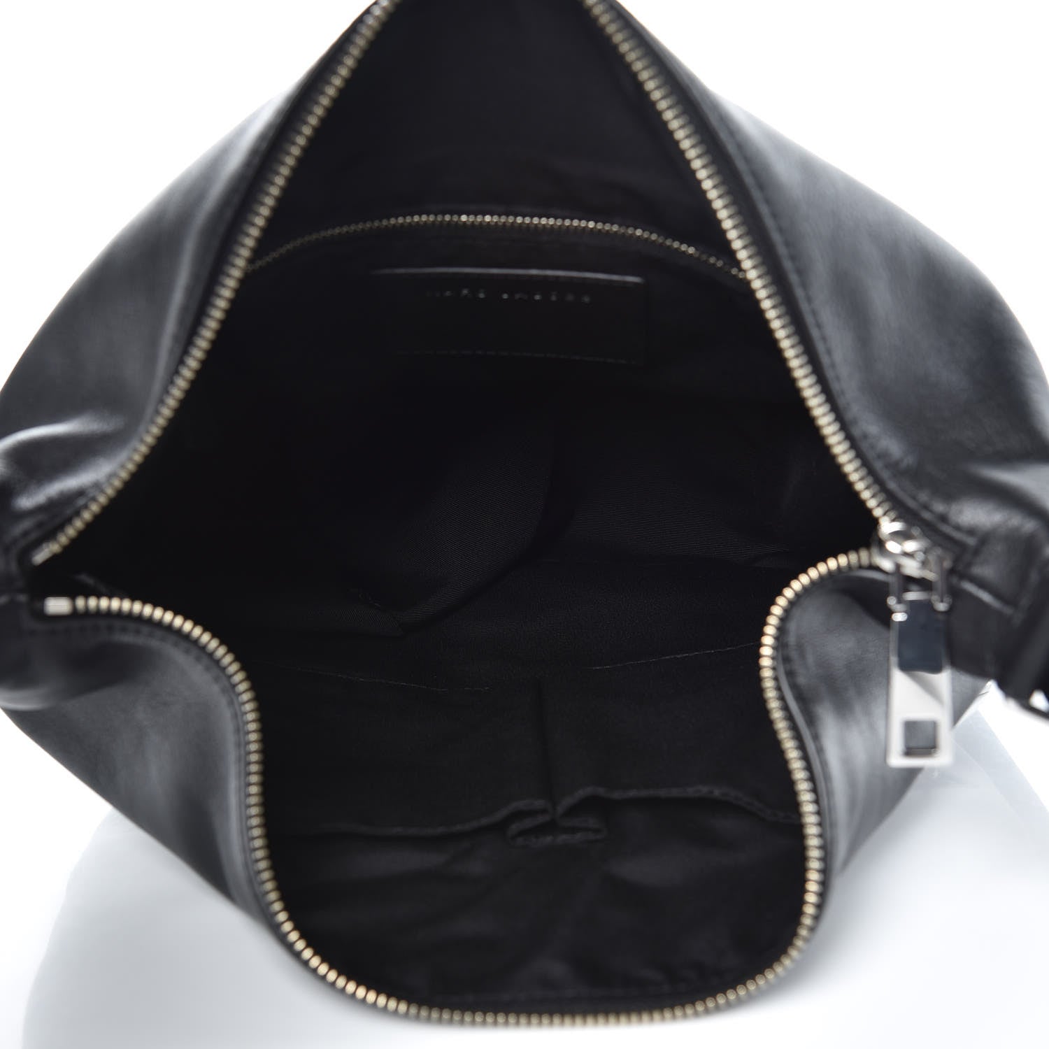 Marc Jacobs Calfskin Sling Moto Shoulder Bag Black 5 of 9