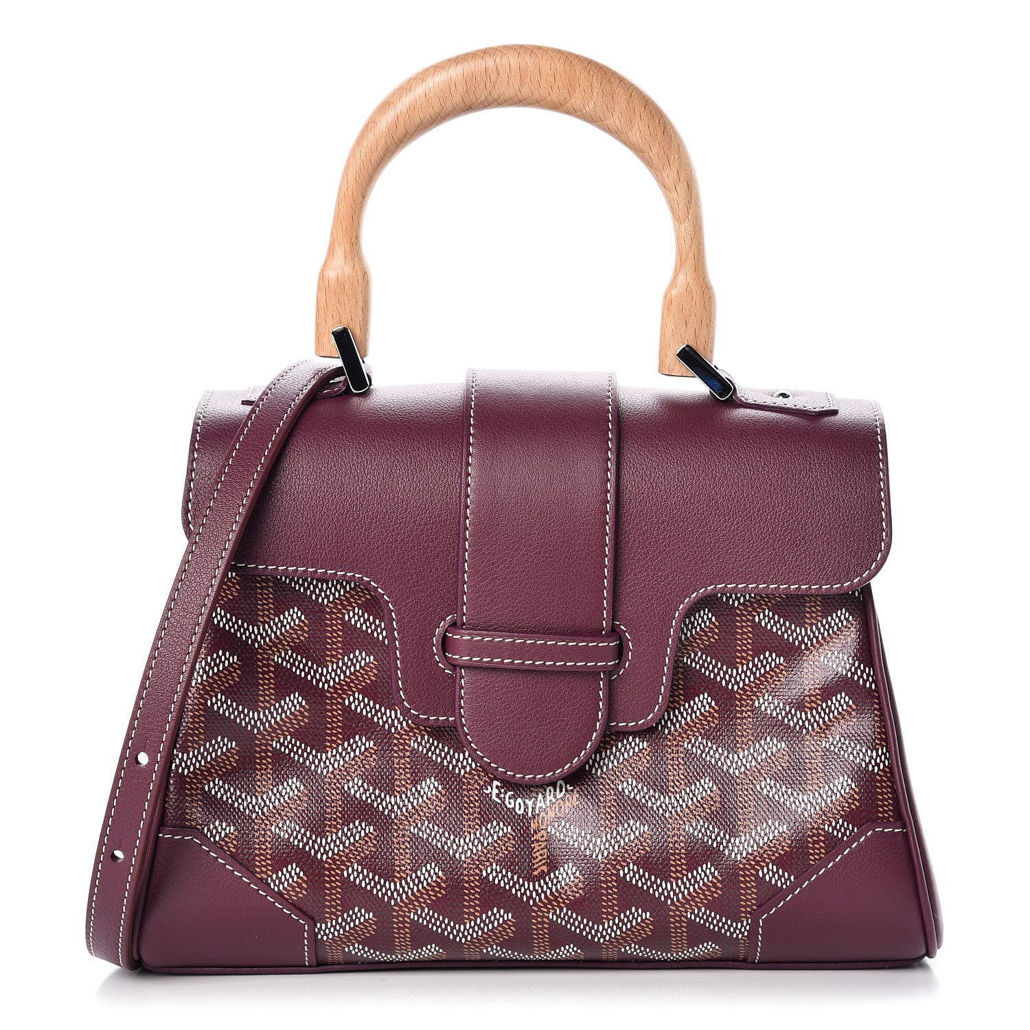 Goyard Goyardine Mini Saigon Burgundy 1 of 8
