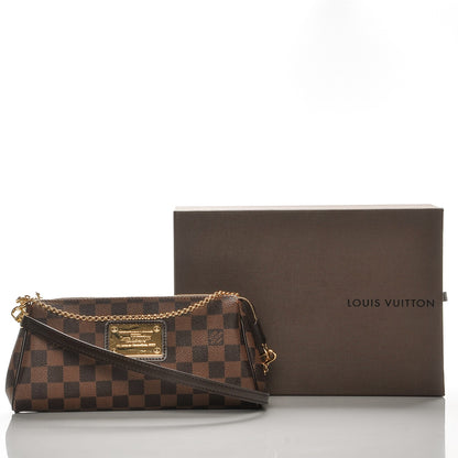 Louis Vuitton Damier Ebene Eva Clutch 9 of 9