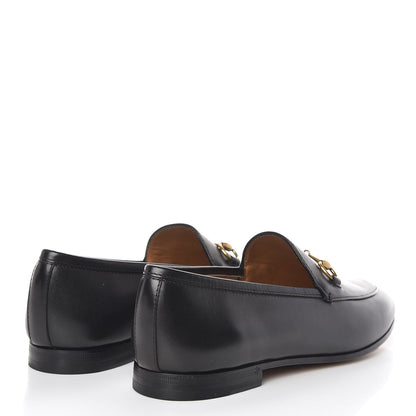 Gucci Calfskin Womens Jordaan Loafers 37 Black 4 of 9