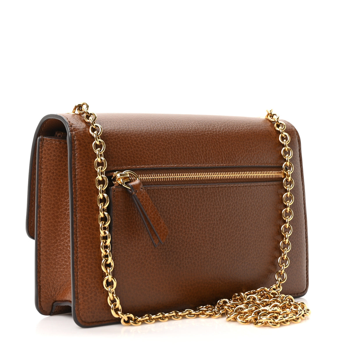 Small Classic Grain Calfskin Small Darley Oak