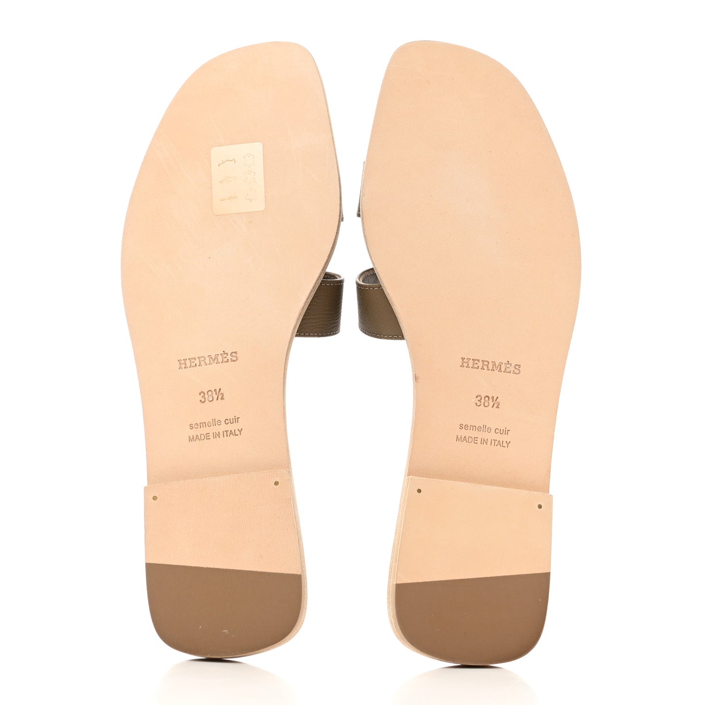 Epsom Oran Sandals 38.5 Etoupe