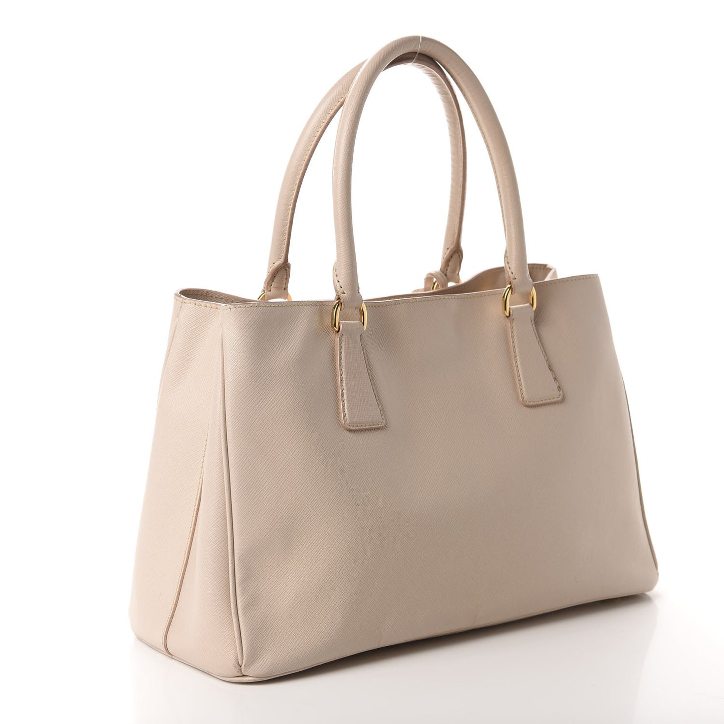 Saffiano Lux Medium Tote Sabbia