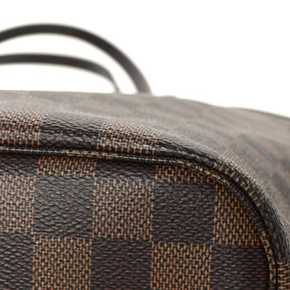 Louis Vuitton Damier Ebene Braided Neverfull MM Pink 10 of 10