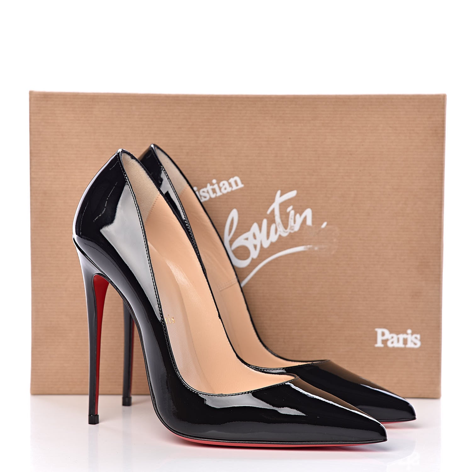 Christian Louboutin Patent So Kate 120 Pumps 39 Black 9 of 9