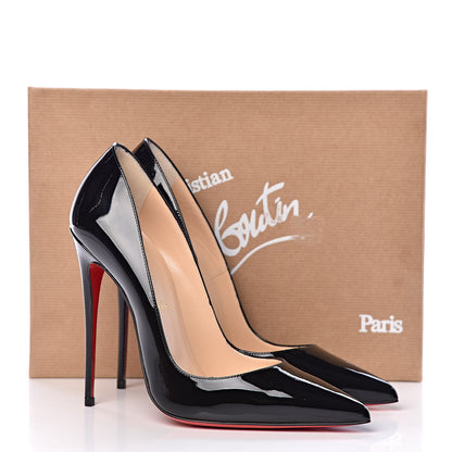 Christian Louboutin Patent So Kate 120 Pumps 39 Black 9 of 9