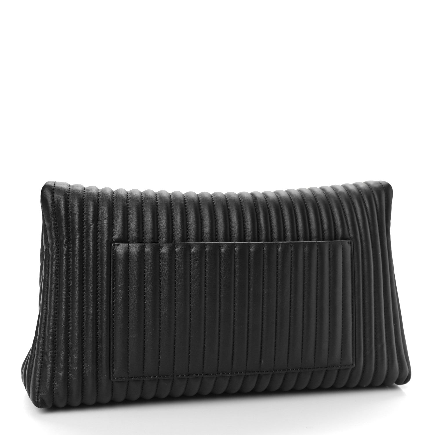 Tom Ford Calfskin Quilted Natalia Clutch Black 3 of 8