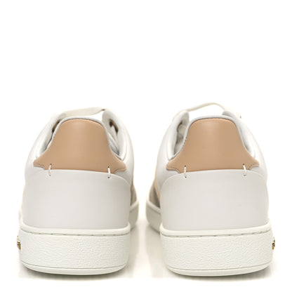 Louis Vuitton Damier Azur Front Row Sneaker 38 White 6 of 10