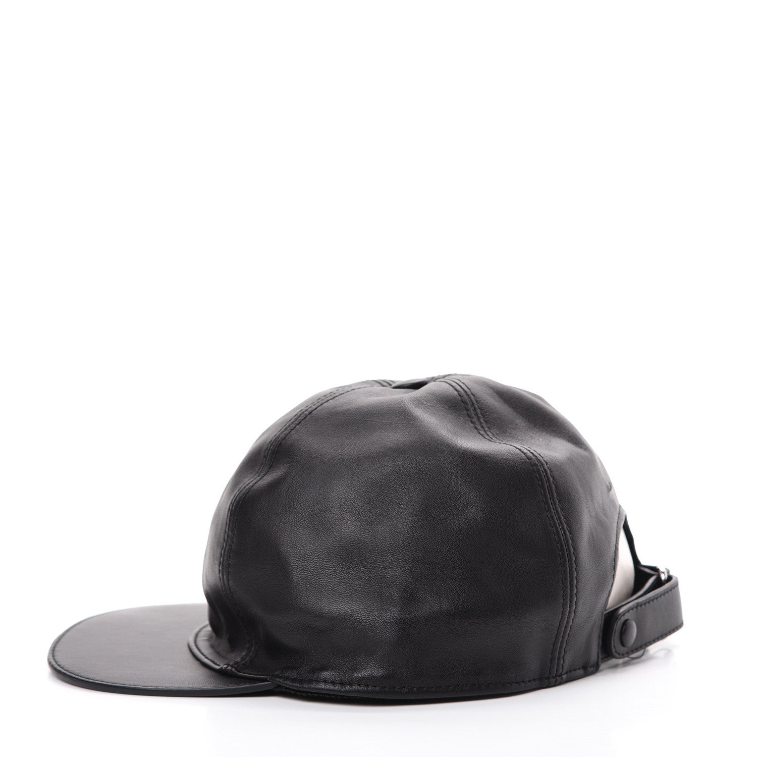 Gucci Nappa Charlotte Baseball Hat XS Black 2 of 7