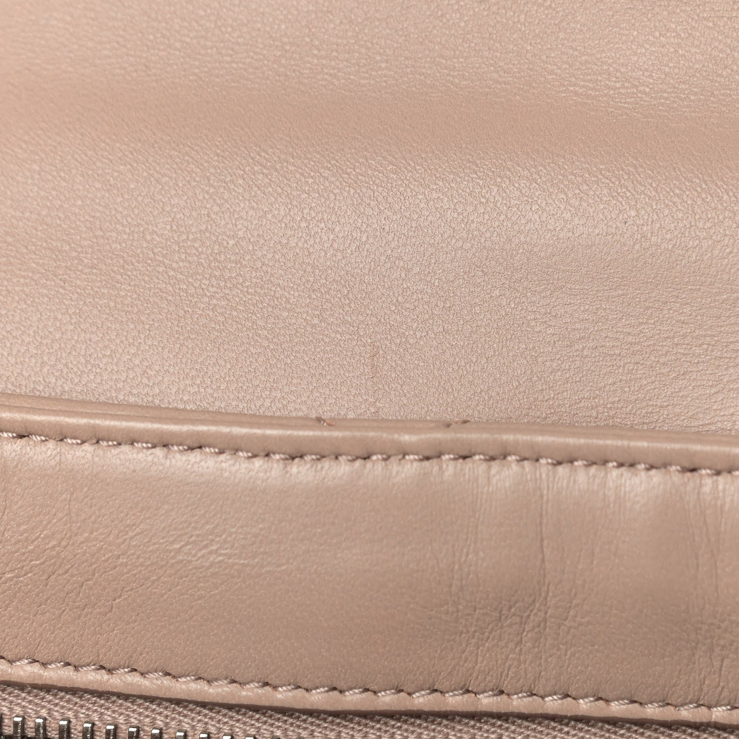 Prada Nappa Triangle Stitched Large Spectrum Bag Cipria 12 of 12