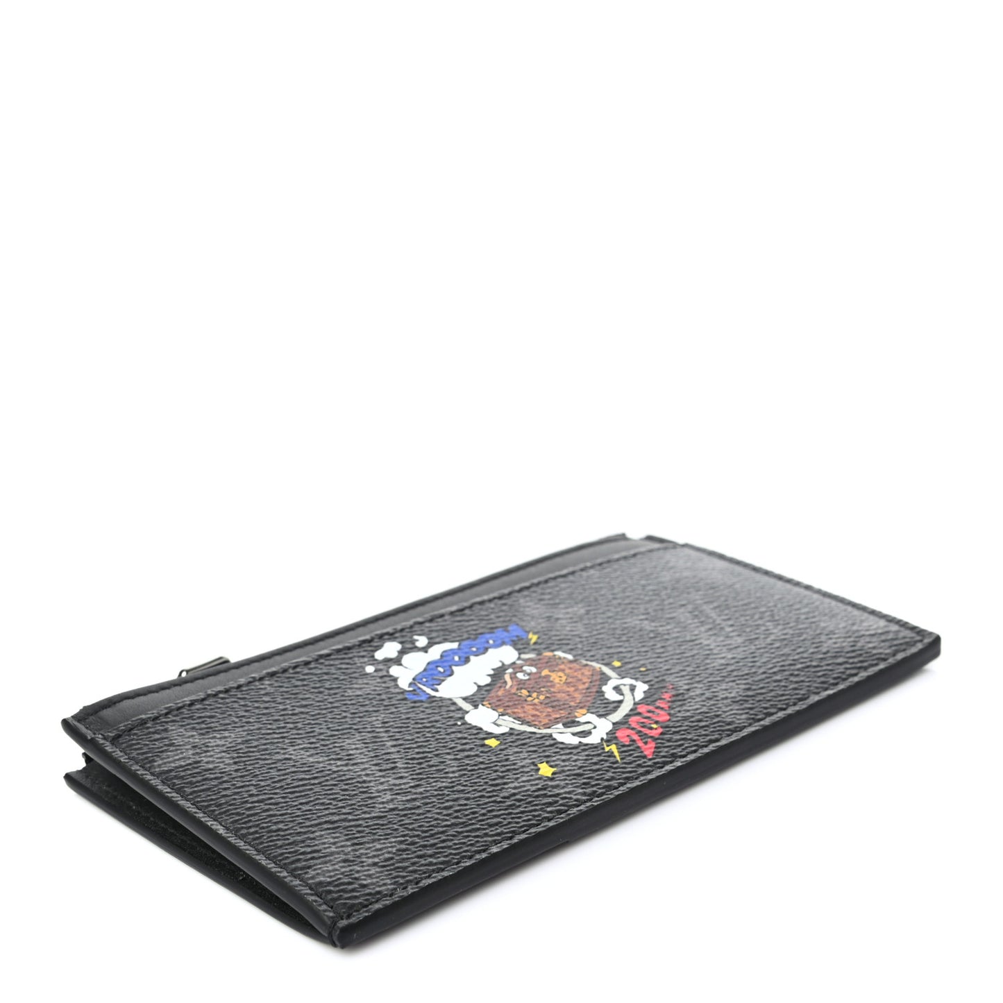 Monogram Eclipse Calfskin Trunk Coin Card Holder
