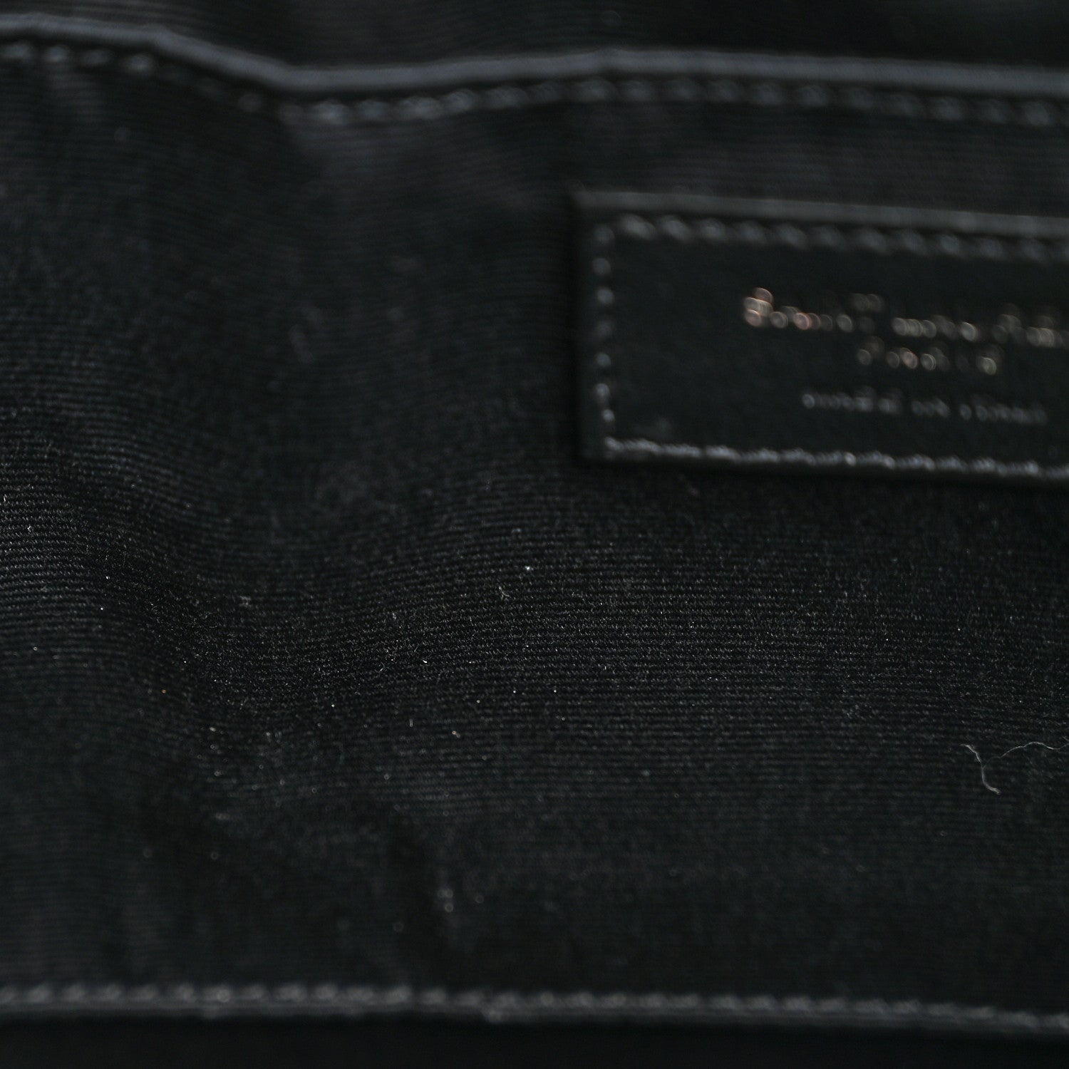 Saint Laurent Calfskin Matelasse Monogram Lou Camera Bag Black 11 of 12