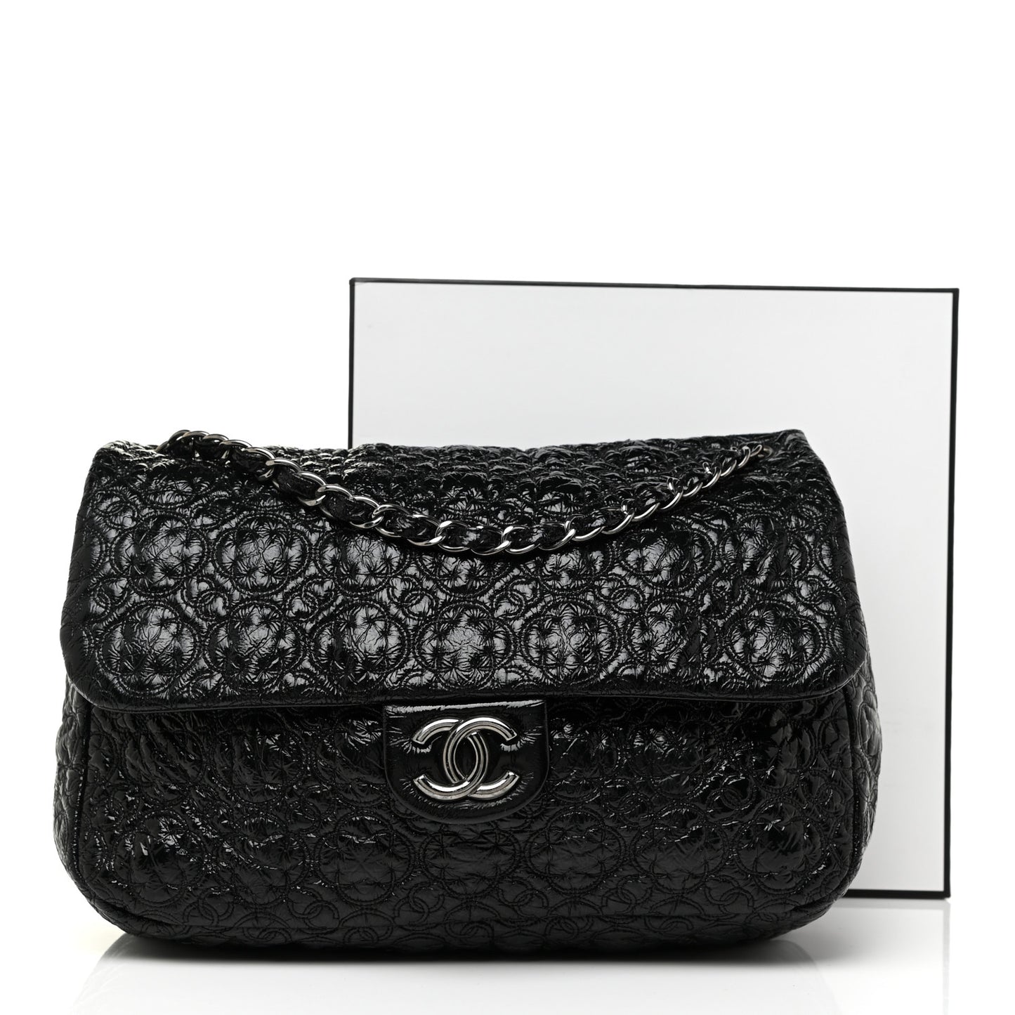 Vinyl Rock In Moscow Single Flap Black