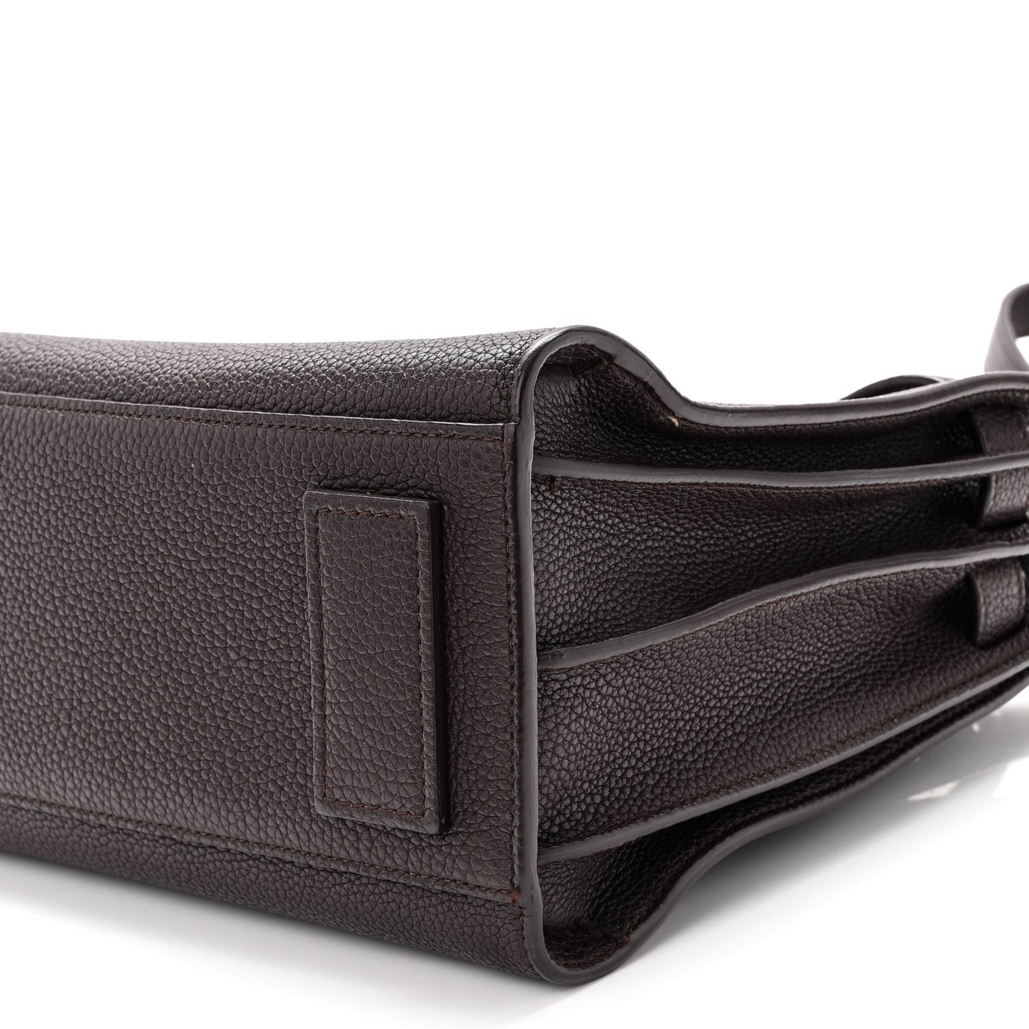 Saint Laurent Grained Calfskin Baby Supple Sac De Jour Bordeaux 9 of 9