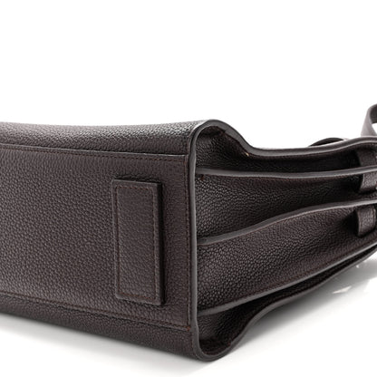 Saint Laurent Grained Calfskin Baby Supple Sac De Jour Bordeaux 9 of 9