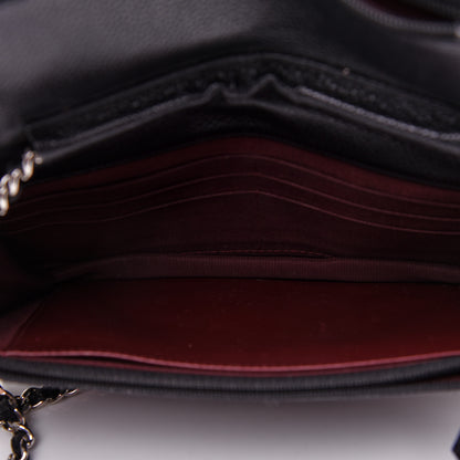Chanel Caviar Quilted Wallet On Chain WOC Black 5 of 12