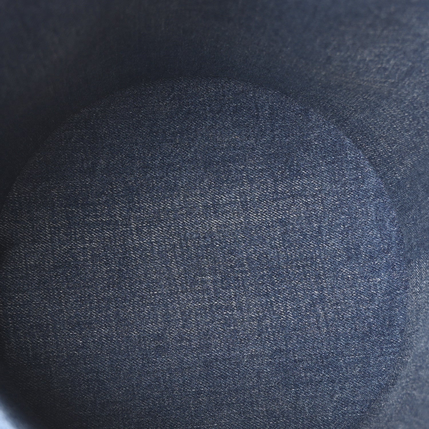 Celine Denim Calfskin Logo Bucket 16 Bag Blue 5 of 11