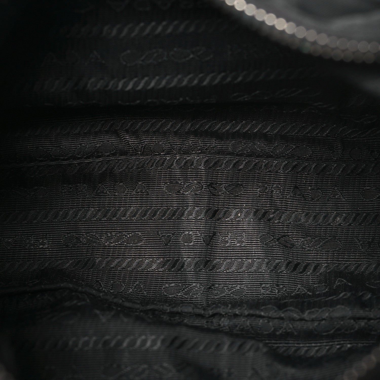 Prada Nylon Re-Edition 2005 Shoulder Bag Black 5 of 12