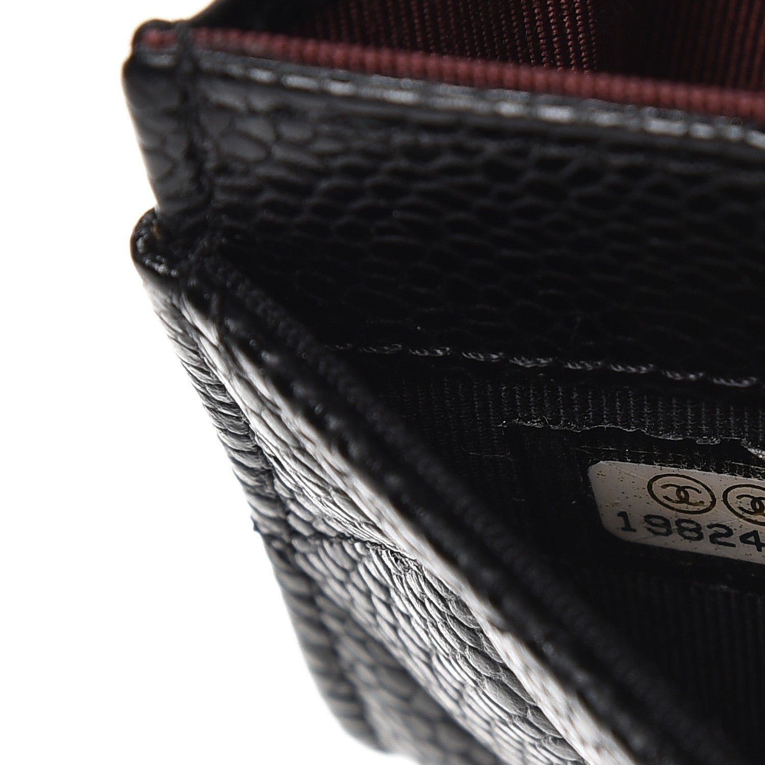 Chanel Caviar Quilted Flap Card Holder Black 8 of 11