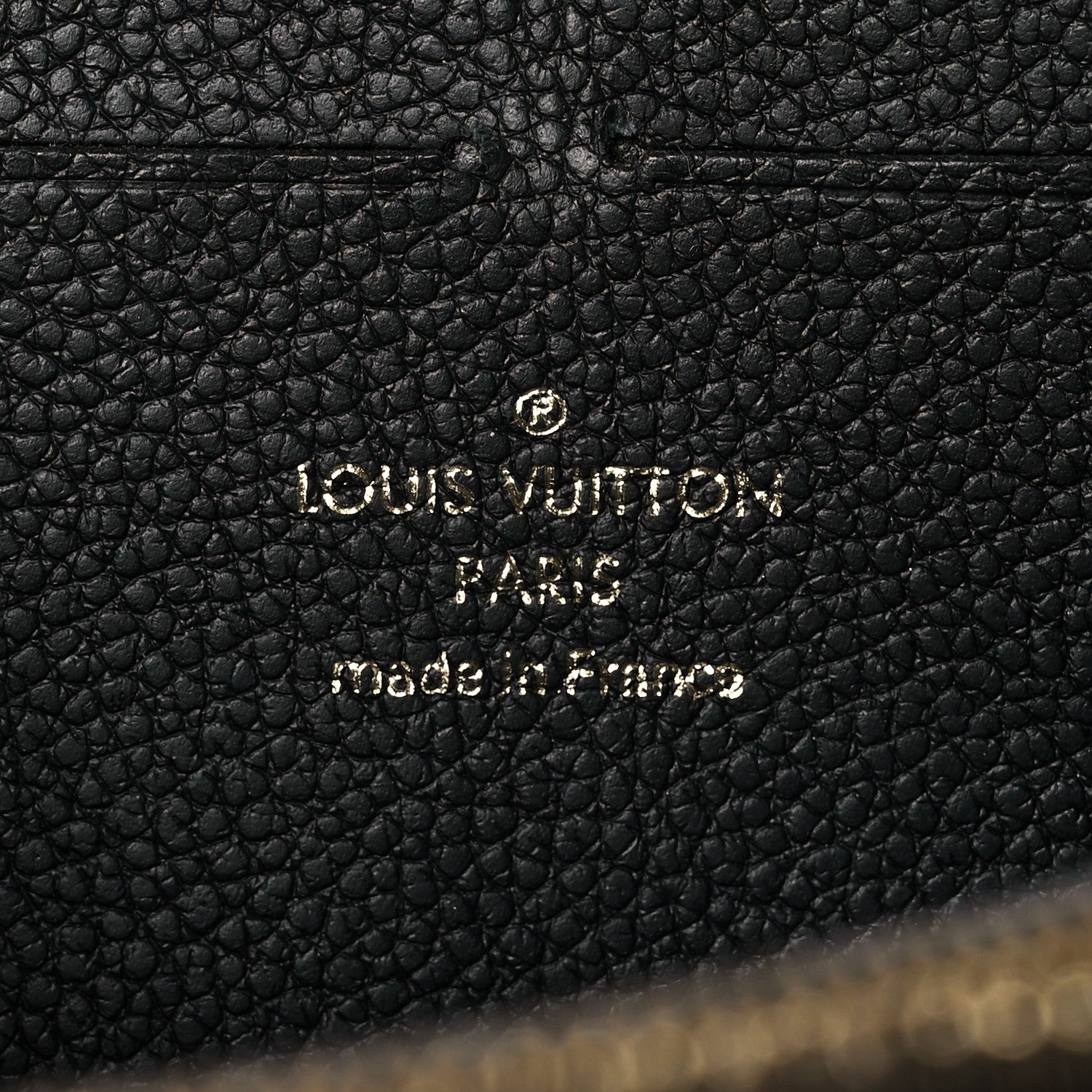 Louis Vuitton Empreinte Clemence Wallet Black 6 of 9