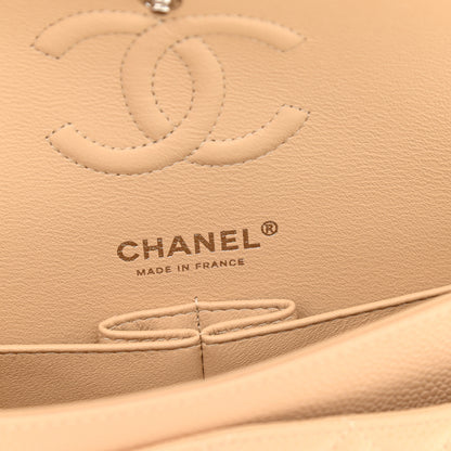 Chanel Caviar Quilted Small Double Flap Beige 6 of 9