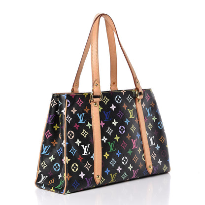 Louis Vuitton Monogram Multicolor Aurelia MM Black 3 of 15