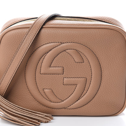Gucci Pebbled Calfskin Small Soho Disco Bag Camelia 6 of 8