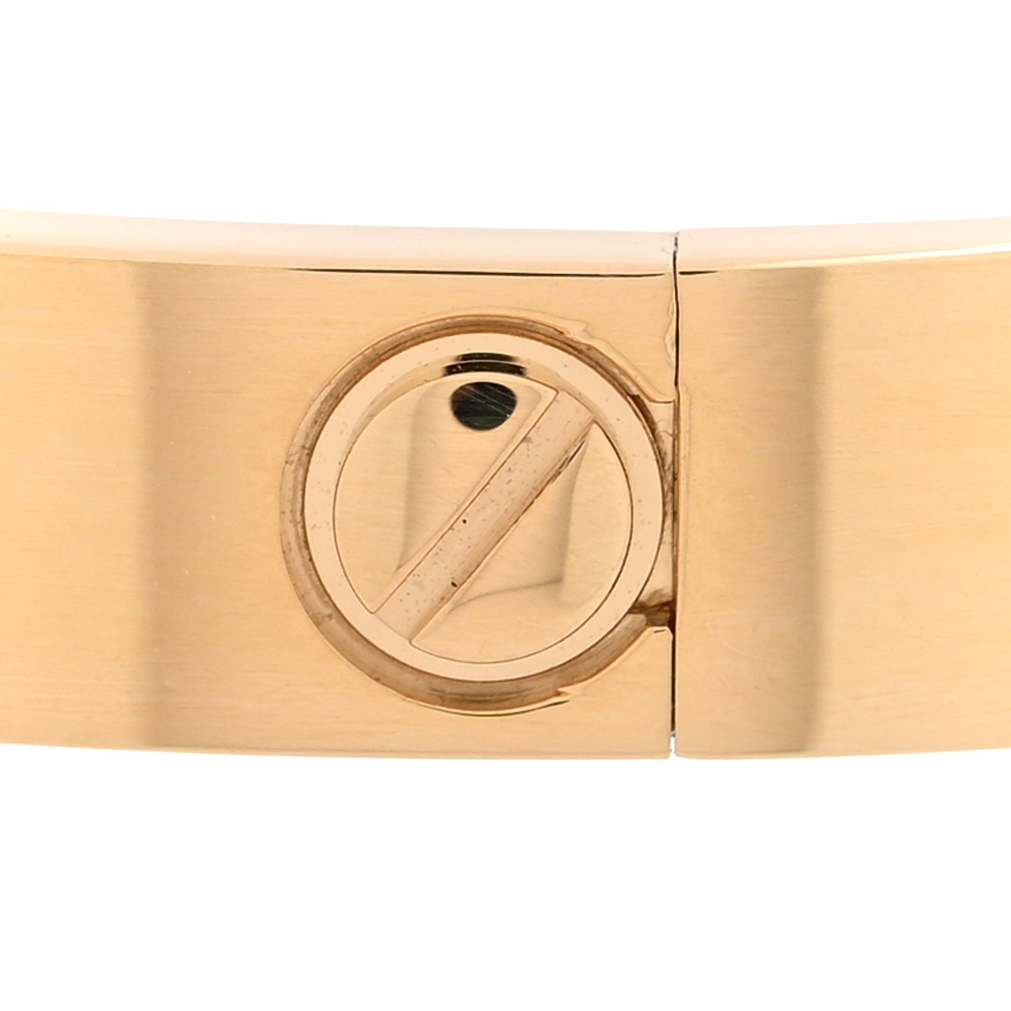 18K Yellow Gold LOVE Bracelet 17