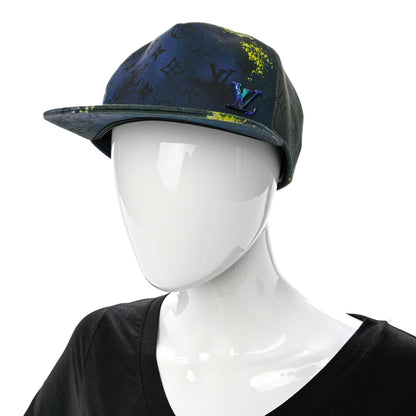 Louis Vuitton Monogram Tie Dye Cap 58 Multicolor Blue 2 of 9