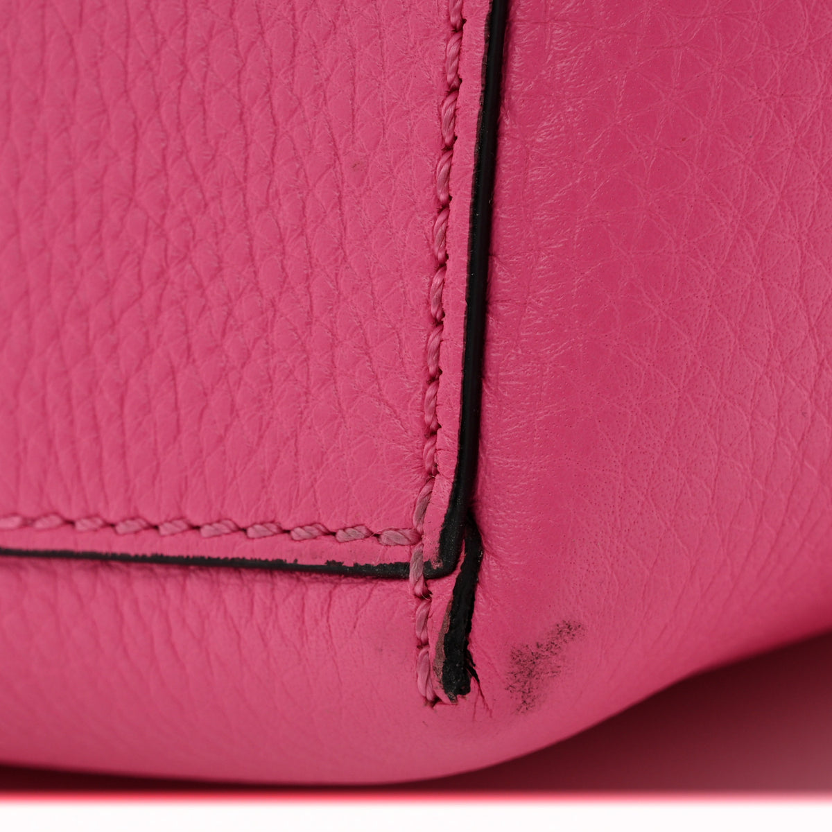 Valentino Garavani Grained Calfskin Rockstud Shoulder Tote Feminine Pink 10 of 13