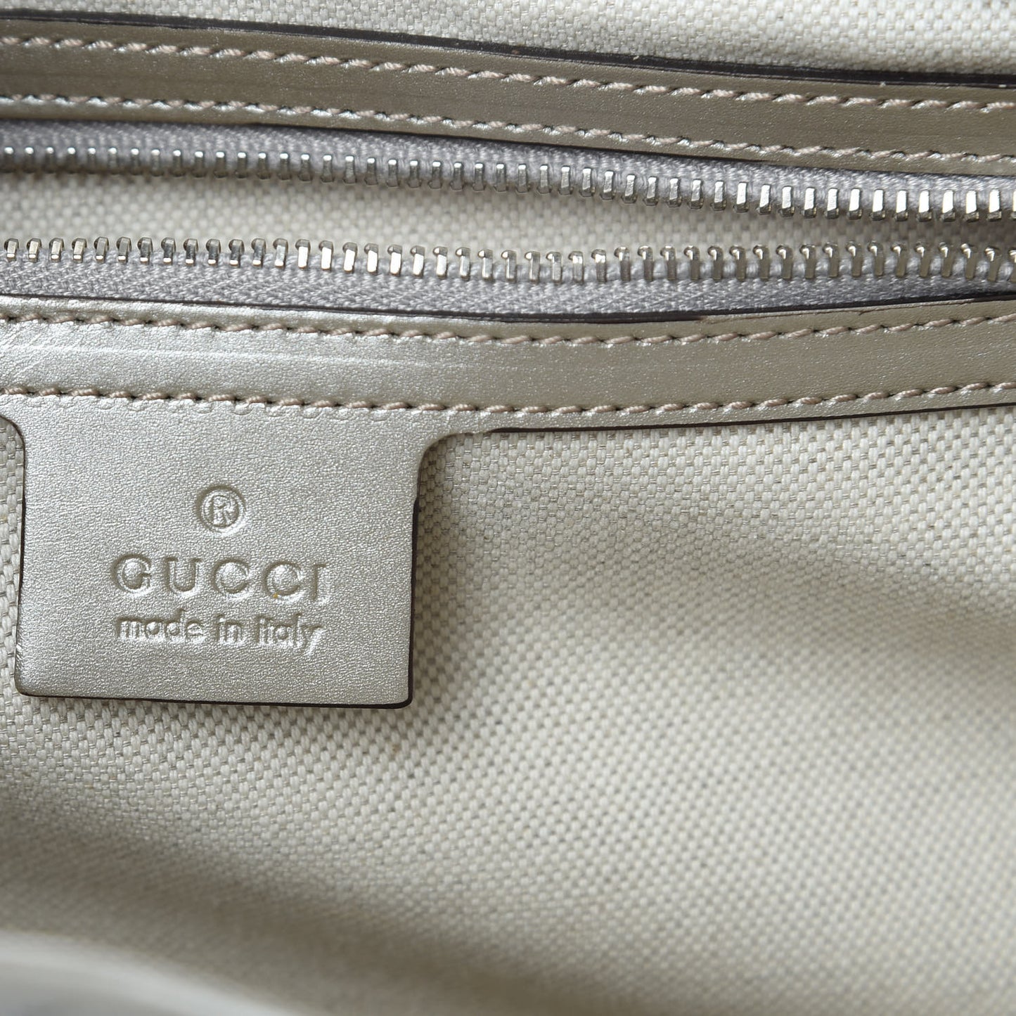 Imprime Monogram Medium Joy Shoulder Bag Silver