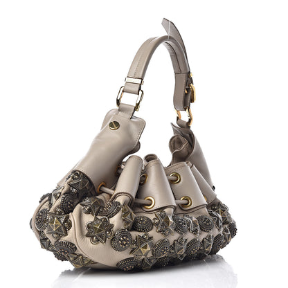 Burberry Prorsum Calfskin Mason Warrior Beige 3 of 11