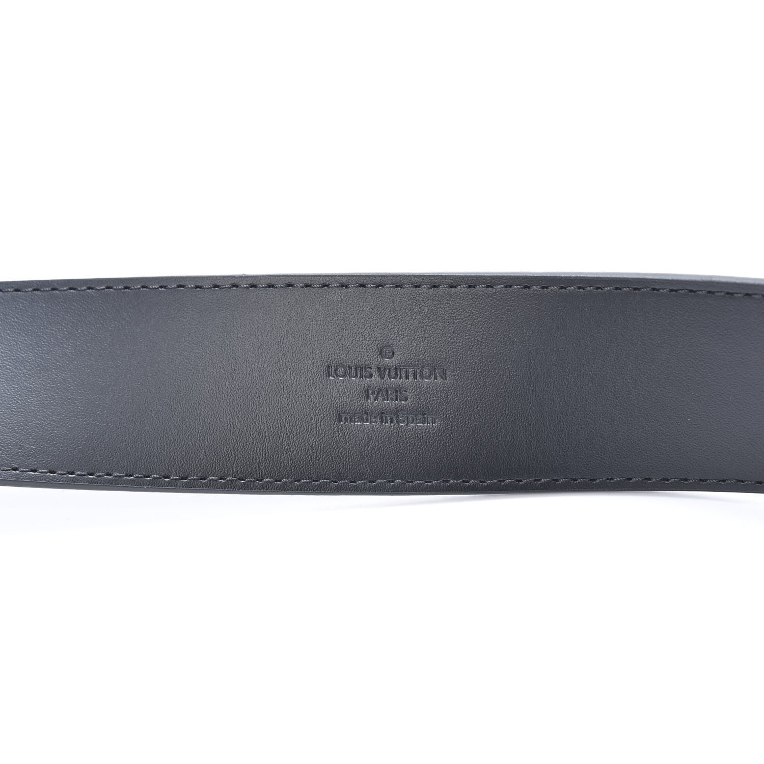 Louis Vuitton Damier Graphite LV Initiales Belt 120 48 3 of 7