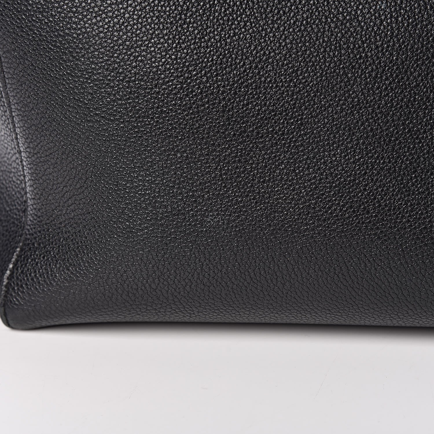 Celine Soft Grained Calfskin Small Belt Cabas Phantom Black 12 of 16