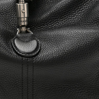 Gucci Amour Grane Calfskin Medium Jackie 1961 Crossbody Bag Black 10 of 12