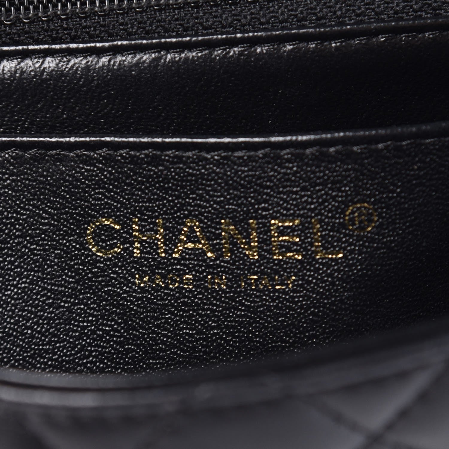 Chanel Lambskin Quilted Mini Square Flap Black 7 of 10