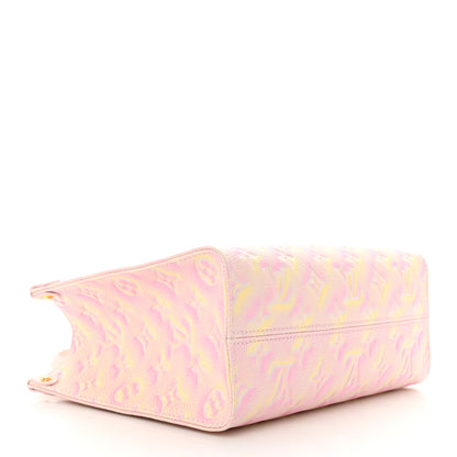 Louis Vuitton Empreinte Monogram Summer Stardust Onthego PM Pink 4 of 13