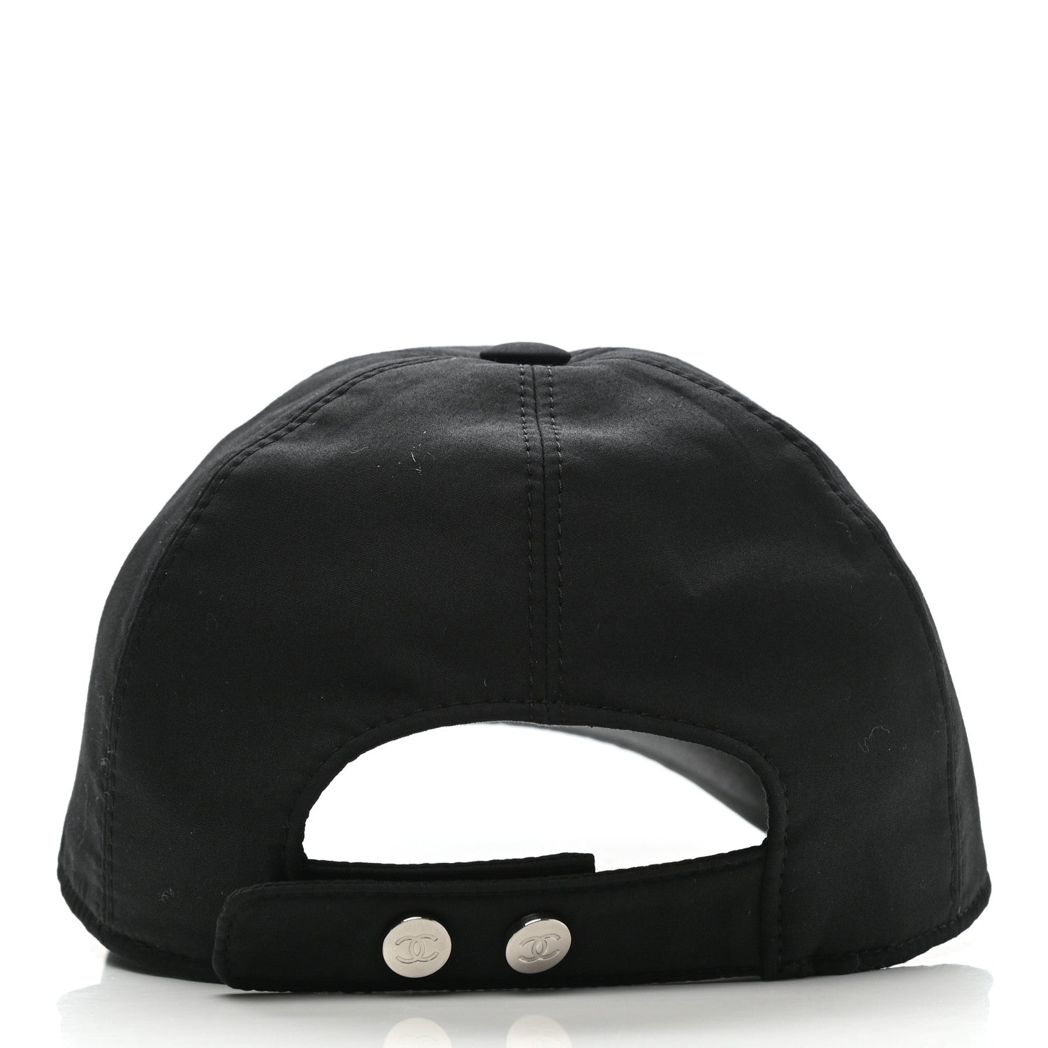 Chanel Cotton CC Cap Hat Black 6 of 8